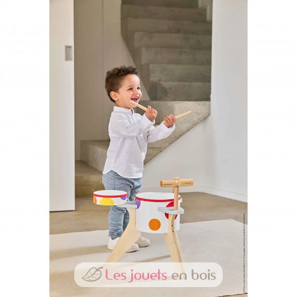 Schlagzeug Confetti - Janod 2 Schlagzeug Confetti - Janod – Bild 2