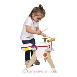 Schlagzeug Confetti - Janod 8 Schlagzeug Confetti - Janod -Modell Spielzeug Für Kinder j07614 janod batterie confetti instrument musique enfant 2