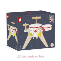 Schlagzeug Confetti - Janod 11 Schlagzeug Confetti - Janod -Modell Spielzeug Für Kinder j07614 janod batterie confetti instrument musique enfant 6