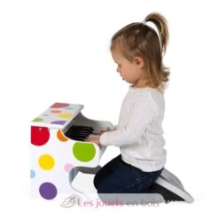 Piano Elektronisch Konfetti - Janod -Modell Spielzeug Für Kinder j07618 janod piano electronique confetti 4