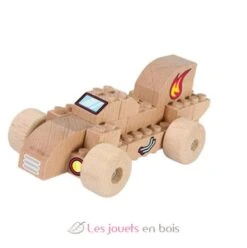 FabBrix Fahrzeuge - FabBrix 6 FabBrix Fahrzeuge - FabBrix -Modell Spielzeug Für Kinder jd1808 fabbrix bolides briques construction en bois 2