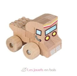 FabBrix Fahrzeuge - FabBrix 7 FabBrix Fahrzeuge - FabBrix -Modell Spielzeug Für Kinder jd1808 fabbrix bolides briques construction en bois 3