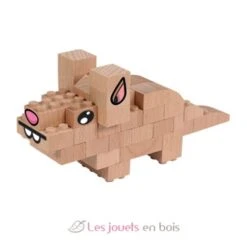 FabBrix Haustiere - FabBrix -Modell Spielzeug Für Kinder jd1811 fabbrix animaux de compagnie briques construction en bois 3