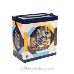 Kapla 120 Blau Gelb Grün - Kapla -Modell Spielzeug Für Kinder kapla 120 baril bleu jaune vert planchettes construction bois