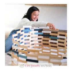 Kapla 200 Winter Box - Kapla -Modell Spielzeug Für Kinder kapla 200 baril hiver planchettes construction bois 5