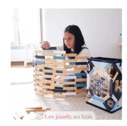 Kapla 200 Winter Box - Kapla -Modell Spielzeug Für Kinder kapla 200 baril hiver planchettes construction bois 6