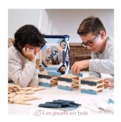 Kapla 200 Winter Box - Kapla -Modell Spielzeug Für Kinder kapla 200 baril hiver planchettes construction bois 8