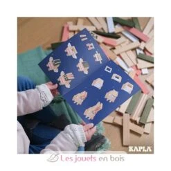 Kapla 200 Frühling Box - Kapla 13 Kapla 200 Frühling Box - Kapla -Modell Spielzeug Für Kinder kapla 200 baril printemps planchettes construction bois 3