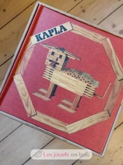 Malette 280 Kapla Bausteine - Kapla -Modell Spielzeug Für Kinder kapla jeu en bois de construction en bois mallette 280 planchettes en bois et livre kapla 2