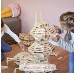 Malette 280 Kapla Bausteine - Kapla -Modell Spielzeug Für Kinder kapla jeu en bois de construction en bois mallette 280 planchettes en bois et livre kapla 3