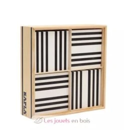 100er Kapla Misch Schwarz Und Weiß 50 50 - Kapla