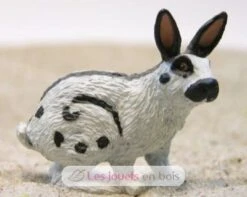 Papillon Kaninchen - Papo -Modell Spielzeug Für Kinder lapin papillon figurine animaux de la ferme papo 51025a