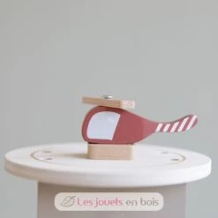 Garage Und Autowaschanlage Aus Holz - Little Dutch -Modell Spielzeug Für Kinder ld4491 railway train garage helicoptere jouet bois