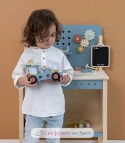 Blaue Werkbank Aus Holz - Little Dutch 14 Blaue Werkbank Aus Holz - Little Dutch -Modell Spielzeug Für Kinder ld7079 little dutch etabli en bois enfant 6