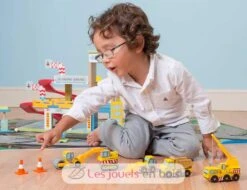 Baufahrzeuge - Le Toy Van -Modell Spielzeug Für Kinder le toy van 12442 jouet premier age set de construction tv442