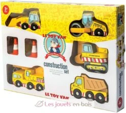 Baufahrzeuge - Le Toy Van -Modell Spielzeug Für Kinder le toy van 12442 jouet premier age set de construction tv442 chantier enfant