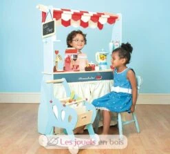 Shop & Kaffee - Le Toy Van 7 Shop & Kaffee - Le Toy Van -Modell Spielzeug Für Kinder le toy van marchande tv317 jouet bois enfant imitation qualite