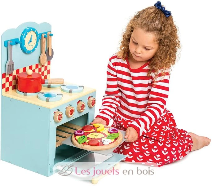 Backofen Und Herd Set Blau - Le Toy Van 4 Backofen Und Herd Set Blau - Le Toy Van – Bild 4