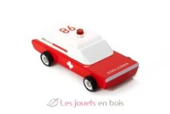 Ambulanz - Candylab Toys -Modell Spielzeug Für Kinder m0303 candylab voiture ambulance rouge 2