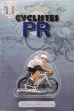 Radfahrer Figur M Polka Dot Trikot - Fonderie Roger