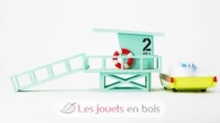 Malibu Rettungsschwimmerturm - Candylab Toys -Modell Spielzeug Für Kinder malibu lifeguard set 4