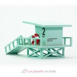 Malibu Rettungsschwimmerturm - Candylab Toys -Modell Spielzeug Für Kinder malibu rearangle3 sq