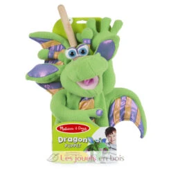 Handpuppe Drache - Melissa & Doug -Modell Spielzeug Für Kinder marionnette main dragon 40360 melissa