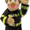Handpuppe Feuerwehrmann - Melissa & Doug