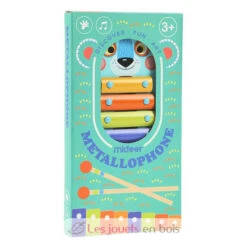Metallophon-Bär - Mideer -Modell Spielzeug Für Kinder md1092 mideer xylophone metallique ourson metallophone