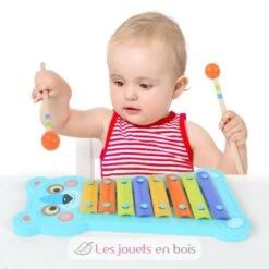 Metallophon-Bär - Mideer -Modell Spielzeug Für Kinder md1092 mideer xylophone metallique ourson metallophone 4