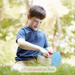 Werkzeugset Zum Mitnehmen Holzspielzeug - Melissa & Doug -Modell Spielzeug Für Kinder melissa doug caisse a outils en bois 24 pieces jouet imitation 1