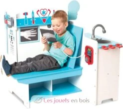 Melissa & Doug White Doctor Activity Center - Melissa Und Doug -Modell Spielzeug Für Kinder melissa doug centre d activite de docteur jeux de role 41800 imitation