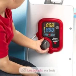 Melissa & Doug White Doctor Activity Center - Melissa Und Doug -Modell Spielzeug Für Kinder melissa doug centre d activite de docteur jeux de role 41800 imitation enfant jeu medecin