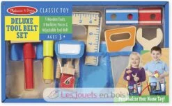 Werkzeuggürtel Für Heimwerker - Melissa & Doug -Modell Spielzeug Für Kinder melissa doug ensemble de ceinture porte outils de luxe 15174 jouet enfant bois jeu imitation