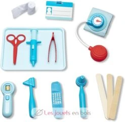 Ärzte-Spielset - Melissa & Doug -Modell Spielzeug Für Kinder melissa doug ensemble de jeu de docteur bon retablissement 18569 jouet imitation medecin 1