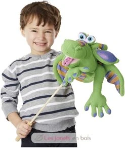 Handpuppe Drache - Melissa & Doug -Modell Spielzeug Für Kinder melissa doug marionette en peluche dragon 40360 jouet