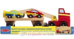 Magnetischer Autoverladekran - Melissa & Doug 9 Magnetischer Autoverladekran - Melissa & Doug -Modell Spielzeug Für Kinder melissa doug remorqueur magnetique de voitures jouet en bois et trains jouet bois enfant jeu