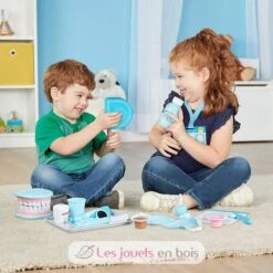 Zahnarzt Spielset - Melissa & Doug -Modell Spielzeug Für Kinder melissa doug super smile kit de jeu de role pour dentiste 18611 imitation jouet jeu