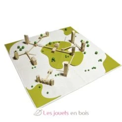 M² Mini City - Milaniwood -Modell Spielzeug Für Kinder milaniwood mini city jeu de construction bois 2 1