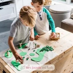 M² Mini City - Milaniwood -Modell Spielzeug Für Kinder milaniwood mini city jeu de construction bois 3