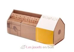 Mini Trigonos - Large - Trigonos -Modell Spielzeug Für Kinder mini trigonos l jeu de construction en bois 3