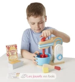 Mixerset Aus Holz - Melissa & Doug -Modell Spielzeug Für Kinder mixeur en bois melissa and doug 19840 b