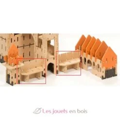 Kit "Gehweg" - Ardennes Toys -Modell Spielzeug Für Kinder murs et chemins de ronde chateau ardennes toys 1