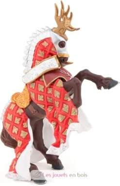 Mounted Deer Crest Master Waffen - Papo -Modell Spielzeug Für Kinder papo 39912 figurine cheval du maitre des armes cimier cerf jouet jeu enfant