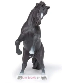 Schwarz Springende Pferd - Papo -Modell Spielzeug Für Kinder papo 51522 figurine cheval cabre noir zorro tornado