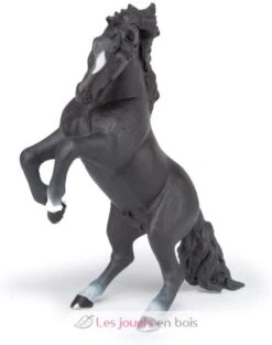 Schwarz Springende Pferd - Papo -Modell Spielzeug Für Kinder papo 51522 figurine cheval cabre noir zorro tornado jouet