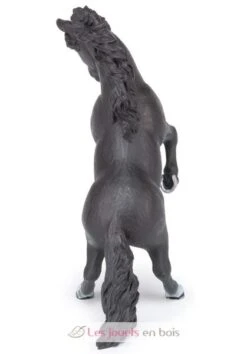 Schwarz Springende Pferd - Papo -Modell Spielzeug Für Kinder papo 51522 figurine cheval cabre noir zorro tornado jouet enfant jeu
