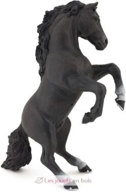 Schwarz Springende Pferd - Papo -Modell Spielzeug Für Kinder papo 51522 figurine cheval cabre noir zorro tornado jouet enfant jeux