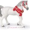 Arabische Pferd Weiß In Der Parade Gekleidet - Papo