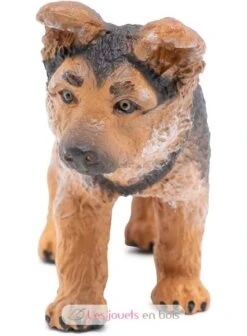 Baby-Schäferhund - Papo -Modell Spielzeug Für Kinder papo figurines a collectionner berger allemand bebe chien chiot jouet